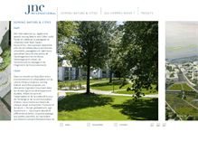 Tablet Screenshot of jnc.be
